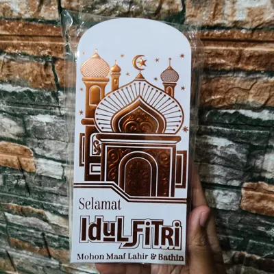 IVSHOP - Amplop Besar Ukuran L Isi 100/50 Pcs / Ampau Lebaran Ukuran Besar Uang Tidak Perlu Dilipat / Amplop Lebaran Bisa Pilih Motif