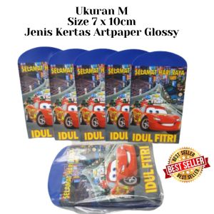 IVSHOP - Amplop Lebaran Idul Fitri Grosir Ampau Lebaran Amplop THR Amplop Lebaran Hari Raya Motif Karakter Ukuran Kecil M Uang di Lipat