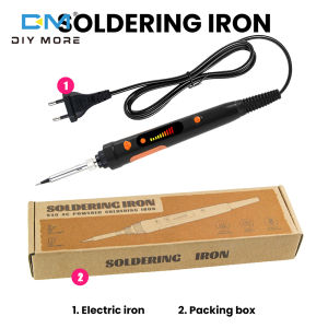 Diymore AC 110V/220V internal heating constant temperature gear adjustable electric soldering iron suitable for household welding maintenance tools