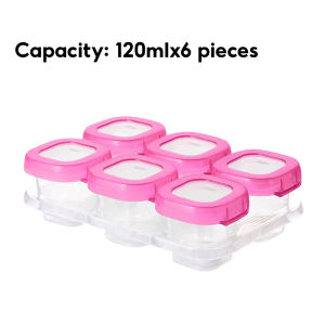 Baby BPA Free Food Storage Container Food Freezer With Storage Tray Baby Food Storage Container Box