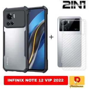 PAKET 2 IN 1 CASE INFINIX GT 10 PRO 5G / NOTE 12 VIP SOFT HARD CASE SUPER SLIM EXCELLENT