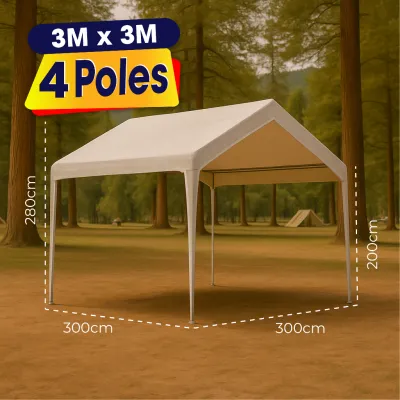 Gazebo Kanopi Heavy Duty Outdoor Tent Gazebo Canopy Khemah Kanop Pasar Ramadan Dan Untuk Buat Parking Kereta