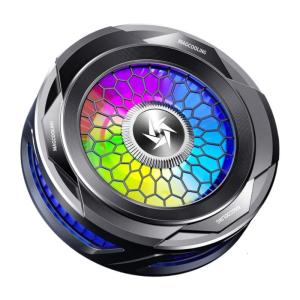 หม้อน้ำโทรศัพท์มือถือพร้อมพัดลมการทำความเย็นของเซมิคอนดักเตอร์แผ่นระบายความร้อนด้วยพัดลมระบายความร้อนโทรศัพท์มือถือดูดซับแม่เหล็ก