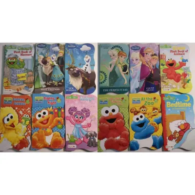 JLT 12Books Hardbound Sesame street / Frozen Story Books