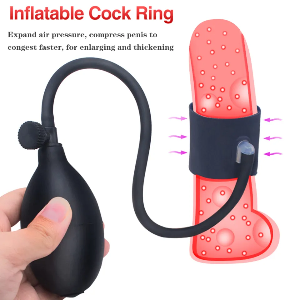 Strong Men】Black inflatable Penis Pump Sleeve For Penis Enlargement Penis  Exercise Male Extender Penis Pump Sex Toys For Men Cock Rings for Happy Sex  | Lazada PH