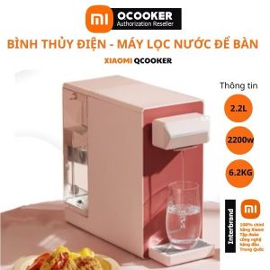Bình thủy điện máy lọc nước để bàn Xiaomi Qcooker CS_JY100 công nghệ lọc RO