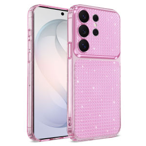 New Luxury Popular Glitter Bling Transparent Case For Samsung Galaxy S26 S25 S24 S23 Plus S22 S21 S20 Ultra FE 5G Phone Shell Shockproof TPU Cover