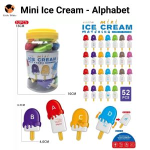 Little White Kids Dinosaur Matching Set Montessori Colors Early Learning Pairing Mainan kanak pasangan 儿童早教恐龙字母数字颜色配对玩具