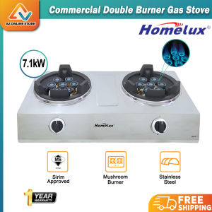 HOMELUX 7.1kW High Power Double Burner Commercial Gas Cooker Stove 煤气炉 HSC-7ST / Gas Cooker / Dapur Gas