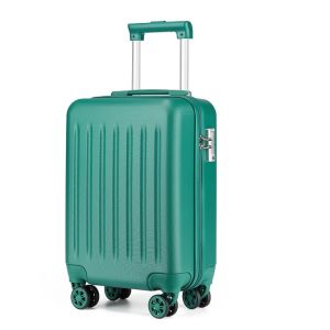 Small Size Light 19 Cabin Hardcarry ABS Travel Borading Luggage Spin Wheels TSA Lock YKK Zipp