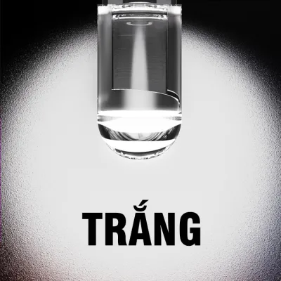01 bóng đèn LED T10 max sáng đúc kính như zin lắp mặt đồng hồ demi xi nhan xe máy ô tô DC 12v