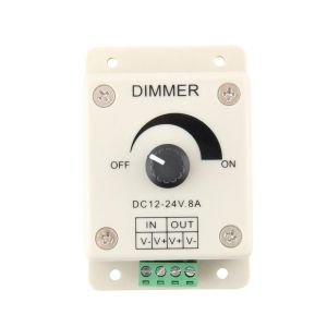 YANGS 1PC DC 12V 8A Lamp PWM Digital Dimming LED Lamp Strip Single Color Controller Dimmer LED Light Protect Switch