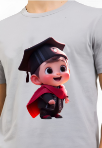 Kaos Pria 3 Dimensi Motif Animasi Sarjana Kids Tshirt Oblong Katun 24s H0225 By Hans & co