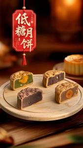 MOONCAKE FESTIVAL Less Sugar Mooncake - LOW SUGAR LAB MOONCAKE
