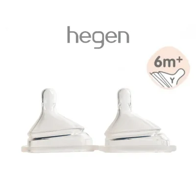 Bình sữa Hegen PCTO™ cổ rộng PPSU + núm ti chống đầy hơi – Dung tích 150ml/240ml/330ml (5oz/8oz/11oz) cho bé
