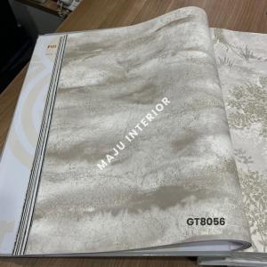 Wallpaper Dinding Marmer Abstrak Glitter Modern untuk Backdrop TV dan Bingkai Wall Moulding