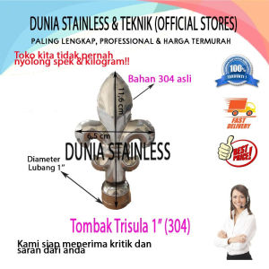 Tombak Trisula 304 1"