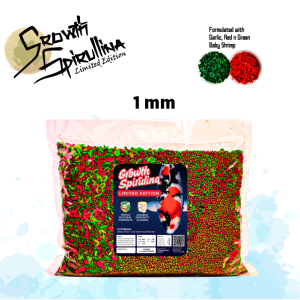 Pelet Makanan Ikan Koi Koki Growth Spirulina Limited Edition Baby Shrimp Udang Kering IKANESIA