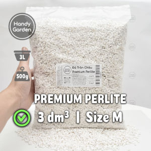 Đá Perlite Cao Cấp - Đá Trân Châu Sạch Bụi Vụn Đa Dạng Kích Thước Đá Bọt Xốp Trộn Đất Trồng Cây | Handy Garden