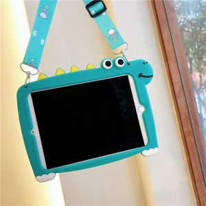 Cartoon Dinosaur Tablet Case For iPad 10.9 10th 10.2 7th 8th 9th 9.7 5th 6th 2017 2018 Gen / Mini 1 2 3 4 5 6th/ Air 1st 2nd 3rd 4th 5th Gen 10.9 / Pro 11-in 1st 2nd 3rd Gen /Pro 10.5 9.7-in / iPad 2 / 3 / 4 With Stand Shcokproof Cover case