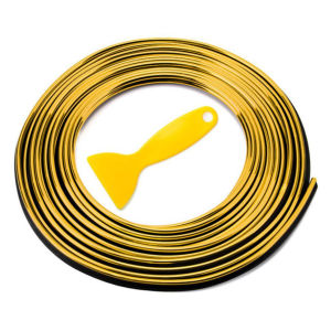 Dải viền trang trí nội thất xe hơi đủ màu sắc sáng bóng và sang trọng