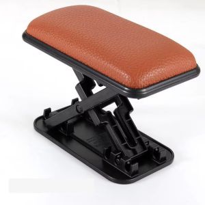 SPDD Anti-Fatigue Design Car Armrest Pad Universal Fit Adjustable Height Armrest Cushion Comfort Enhancement Main Driver Position Elbow Support Automobile Interior