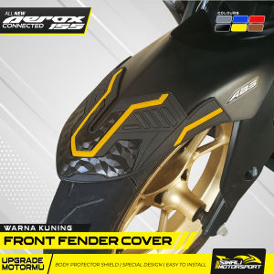 Front Fender Cover All New Aerox 155 Rubber Karet Aksesoris Motor Matic Motorcycle