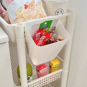 Giỏ Nhựa Đựng Đồ Có Móc Treo Mặt Lưng Di Động Đa Năng Tiện Dụng