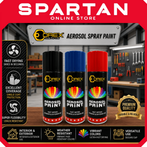 OREX 400ml Automotive Spray Paint | High-Quality Car & Motorcycle Paint | Made in Malaysia