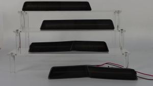 LED Front & Rear Fender LED Side Marker Lights Kit for Dodge Challenger SRT Hellcat 2018-2023R/T Scat Pack Widebody for Redeye Super Stock JailbreakSide Bumper Lamps4pcs (White)