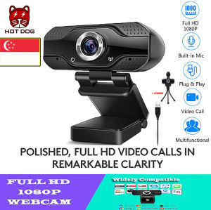 (Ship in12hrs)Webcam 1080P/4k Full HD Manual/Autofocus with Microphone Adjustable Light Computer Camera USB Webcam for Mini Computer PC Laptop