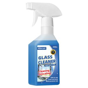 Glass cleaner household glass cleaning water bathroom powerful decontamination and descaling cleaning agent glass mirror stain remover