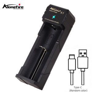 Alonefire A1 Charger สมาร์ทชาร์จ USB 5V 18650 26650 18350 32650 21700 26700 26500 Li-Ion 2A Charger