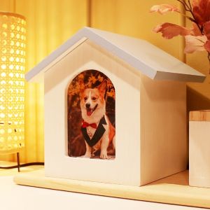 เก็บกระดูกสัตว์เลี้ยง เก็บอัฐิสัตว์เลี้ยง บ้านหลังที่สองสัตว์เลี้ยง โกศแบบบ้านสำหรับสัตว์เลี้ยงทุกชนิด หมา แมว