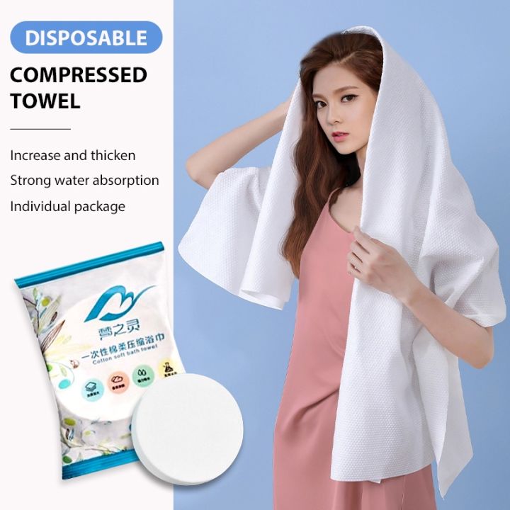 Compressed towel best sale