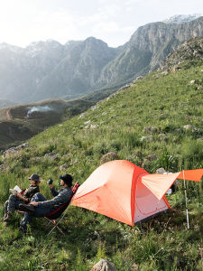 MOBI GARDEN แบกเป้เต็นท์เบาน้ำหนักเบา1-2คนกันน้ำตั้งแคมป์กลางแจ้ง