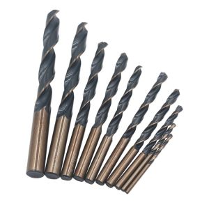 MATA BOR BAJA BESI LAPIS TITANIUM HITAM GOLD 4341 SET 2 - 5 MM 9 PC