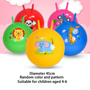 Inflatable Bouncing Horse Cow For Kids Toys Kiddie Inflatable Toys Jumping Horse Boy Girl Gift