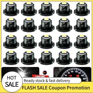 🚗🛵 20pcs xe dẫn cụ đèn T4 t4.2 Led siêu sáng tự động Bảng điều chỉnh Đo Speedo Dash đèn bảng điều khiển cụm bóng đèn 12V