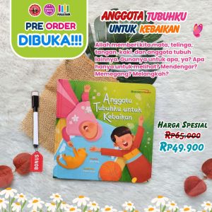 Anggota Tubuhku Untuk Kebaikan (Free Spidol Wipe Clean)