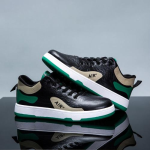 Mens Rubber Shoes Breathable Sports Casual Shoes Korean Fashion Sneakers For Men Running Shoes Increase Height 5CM