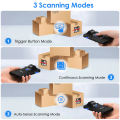 【🔥Local 1~2 days delivery🔥】Eyoyo 2D Barcode Scanner Bluetooth เครื่องสแกนบาร์โค้ด,โทรศัพท์กลับคลิปบน QR Code Scanner,3-In-1 USB & Wireless,แถบชาร์จได้เครื่องอ่านโค้ดสำหรับขายปลีกคลังสินค้าการจัดการคลังสินค้าใช้งานร่วมกับ iPhone,Android,IOS. 