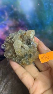 mẫu đá thạch anh ưu linh Tourmaline tự nhiên năng lượng vũ trụ mã 496