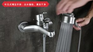 Shower Tap 304 Stainless Steel Shower Hot And Cold Bathroom 2 in 1 Shower FaucetFast shipping