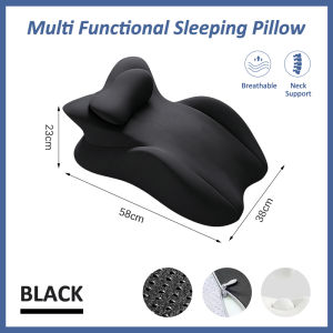 Multifunctional Ergonomic Wedge Pillow Bed Prone Curved Pillow with Detachable Cushion Foot Pillow