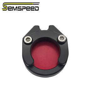 SEMSPEED Motorcycle Foot Stand Extension Kickstand Enlarge Pad For Yamaha XMAX NMAX NVX Aerox V1 V2 V3 SP/Turbo 2015-2026