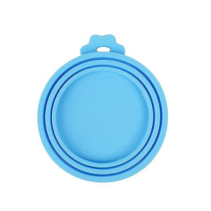 Pet Silicone Can Lids Reusable Keep Fresh Food Storage Box Cover Cans Cap Silicone Can Lid Pet Can Covers Food Tin Cover