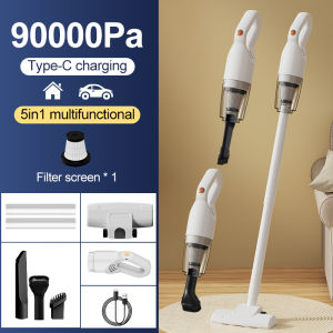 CylRedbat 8 in 1 Cordless Vacuum Cleaner 99999Pa Strong Suction Mop Vacuum UV99.9% Mite Removal Dry&Wet Vacuum Cleaner