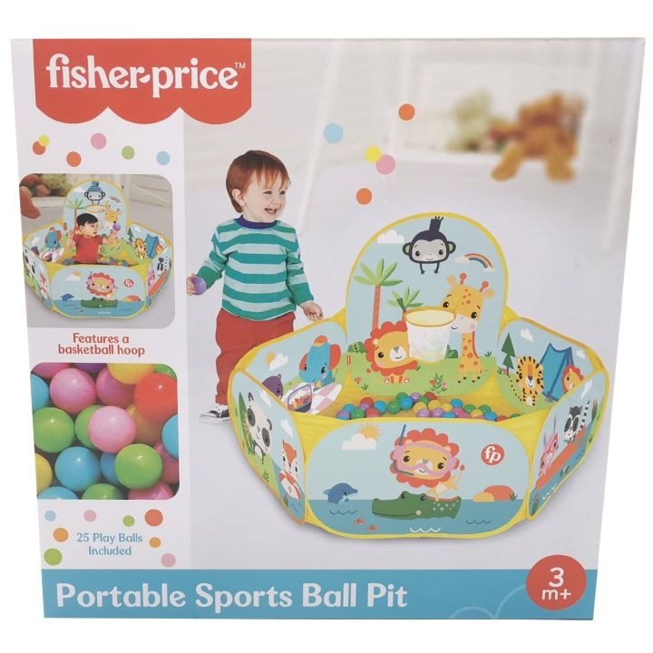 F0315H Fisher Price Portable Sport Balls Pit (25 balls) Lazada PH