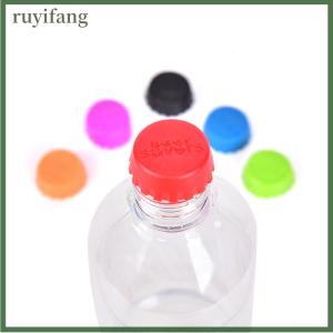 ruyifang 6pcs Reusable Silicone Bottle Caps Beer Cover Soda Cola Lid Wine Saver Stopper